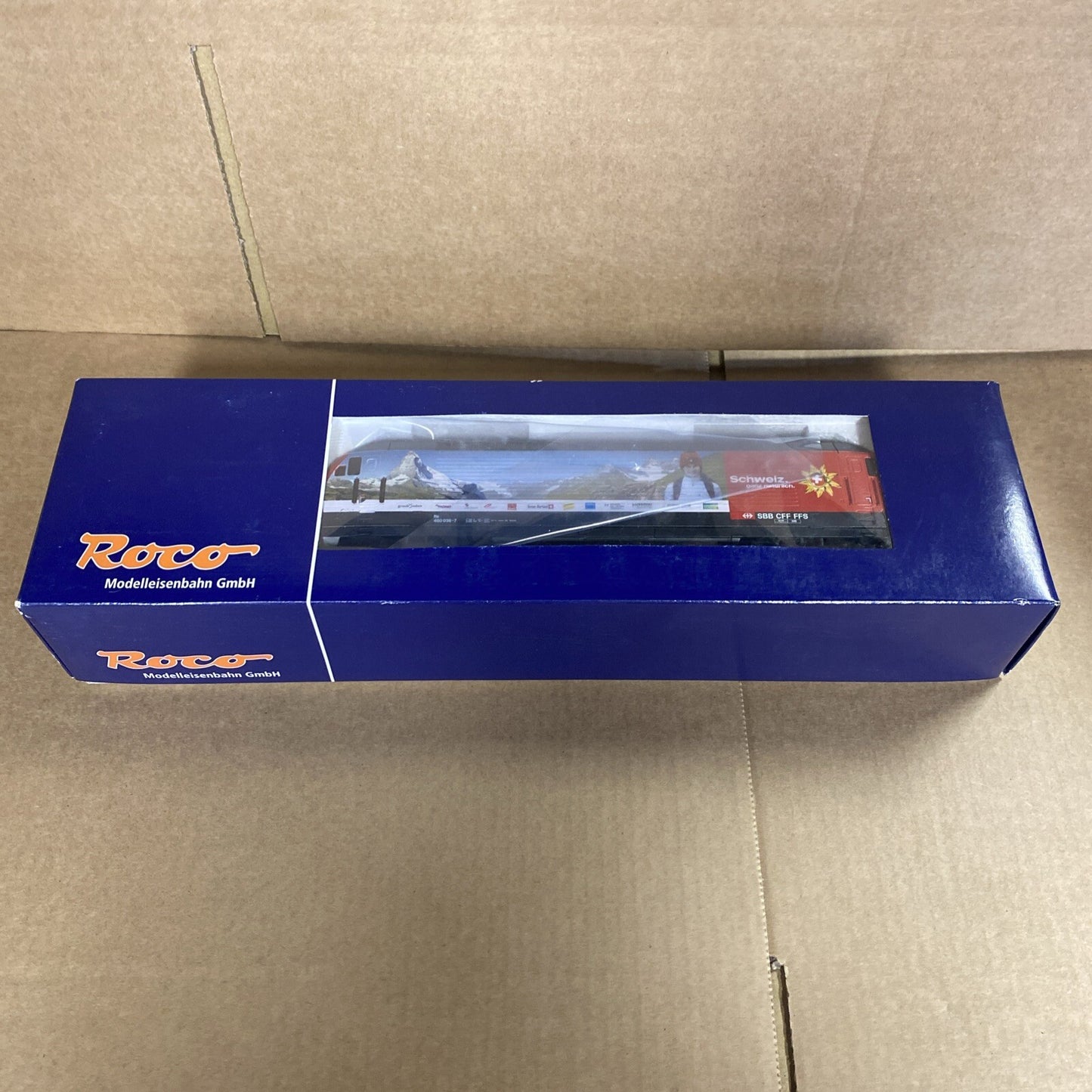 ROCO 62706- Electric locomotive series 460 "Switzerland" 460 036-7 SBB