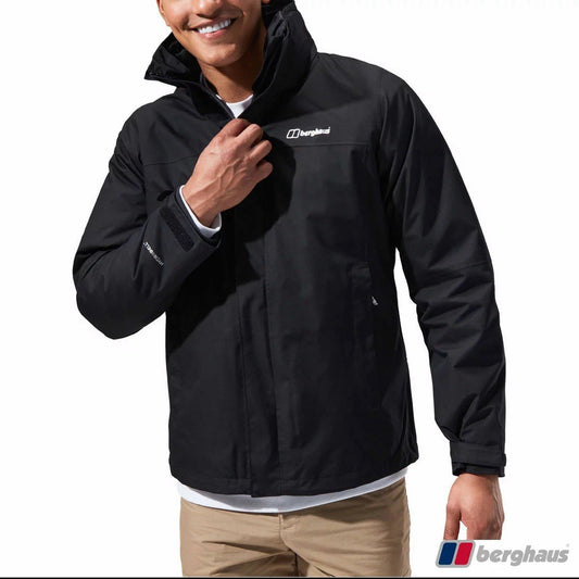 Berghaus RG Alpha Men's Waterproof Outdoor Jacket - Black Size Large