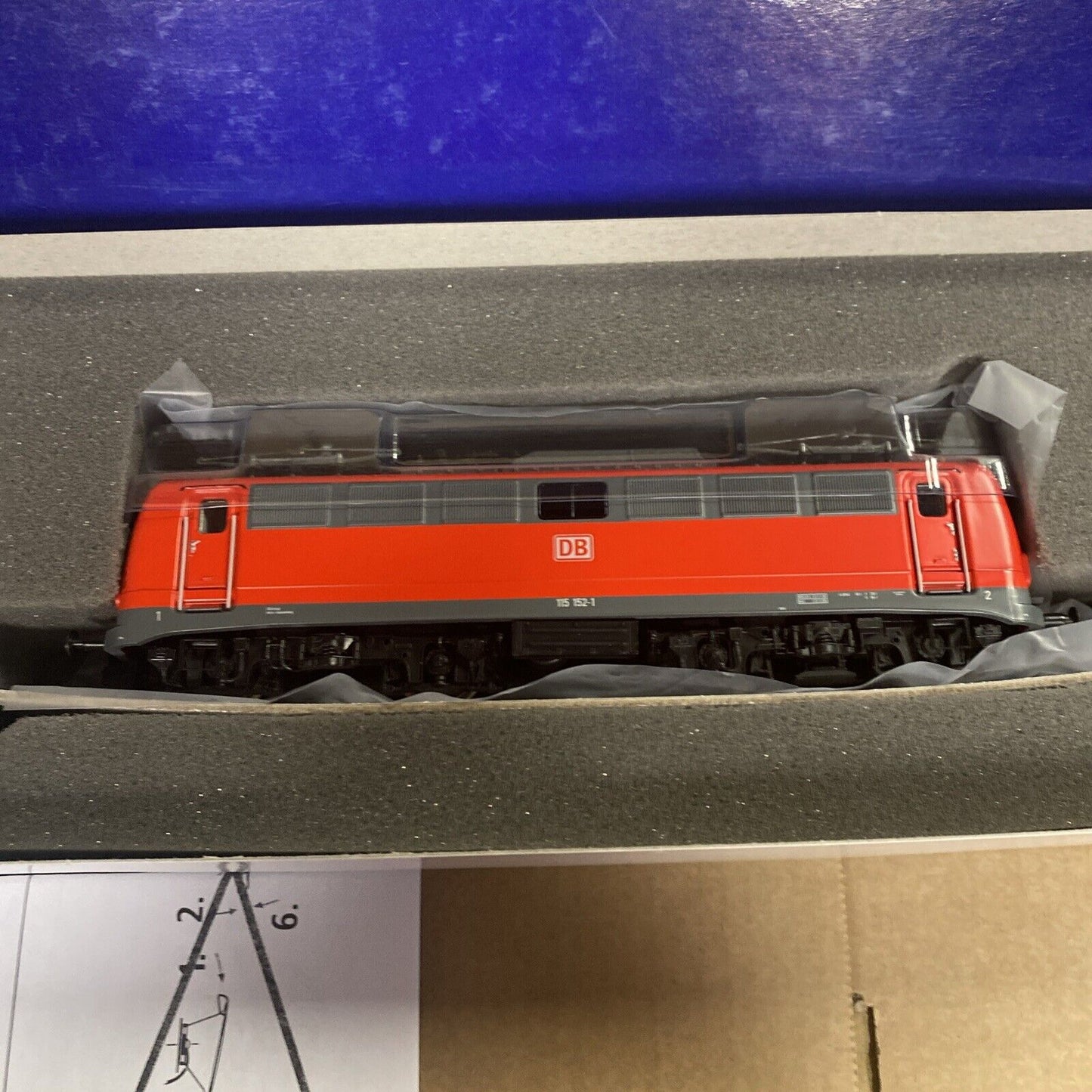 ROCO 62595- Electric locomotive, class 115 of the DB AG