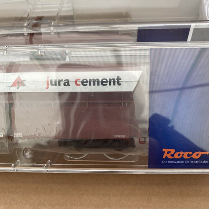 67023 Roco- 2-piece set of bulk wagons of the Jura Cement Fabriken AG
