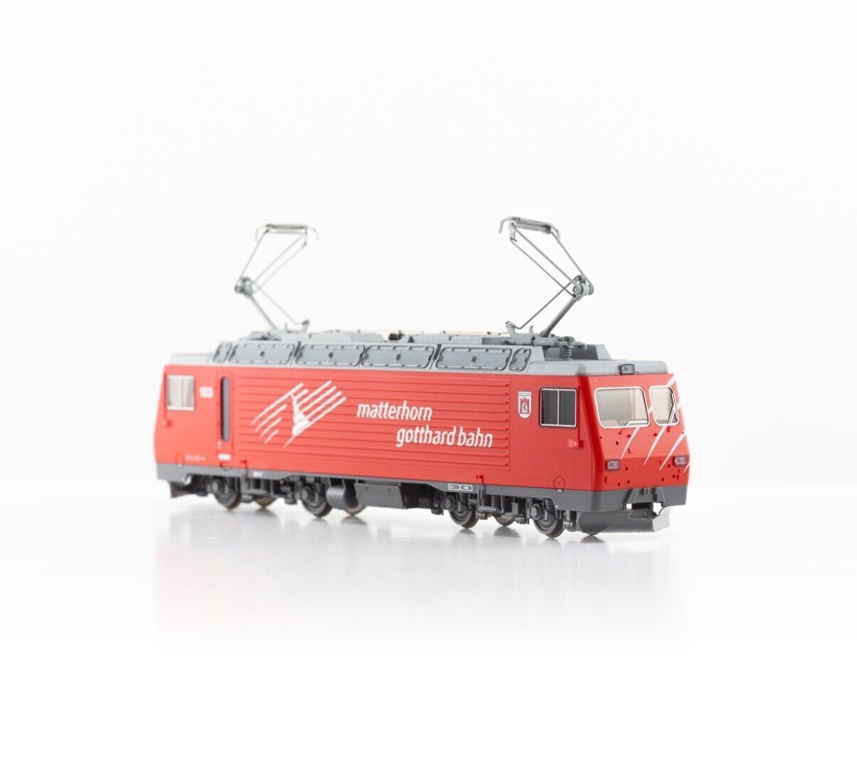 BEMO 1262 263 - MGB HGe 4/4 II 103 "Chur" electric loco with gear drive, red