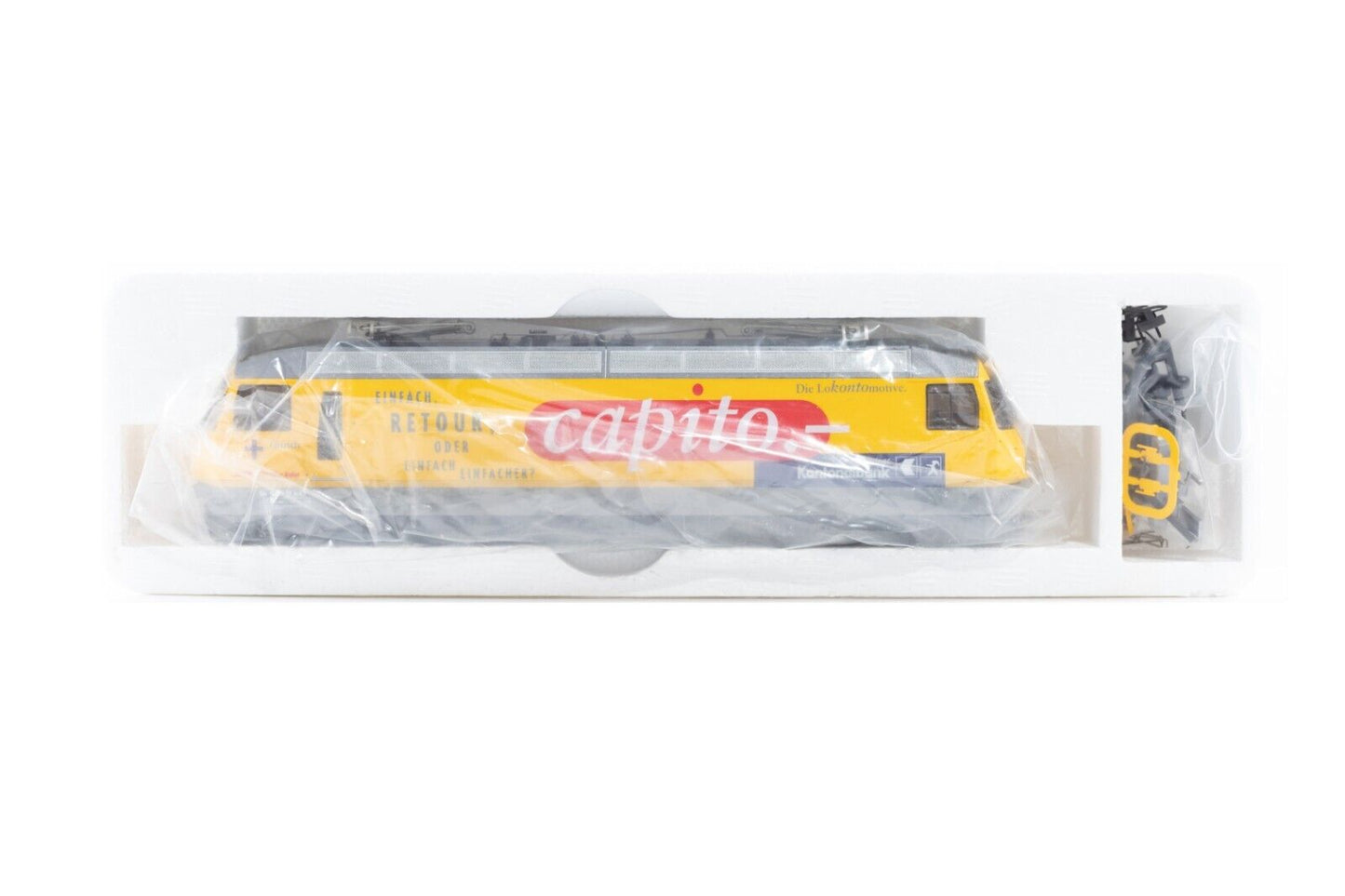 Bemo 1259 117 Electric locomotive BR Ge 4/4 III 647 RhB "Capito" Yellow New