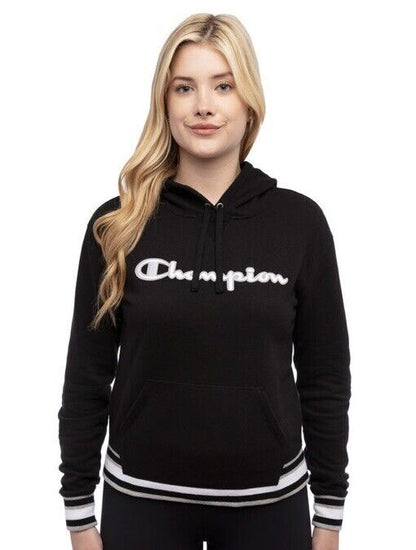 Champion Genuine Women’s Pullover Hoody in Black Size: XXL