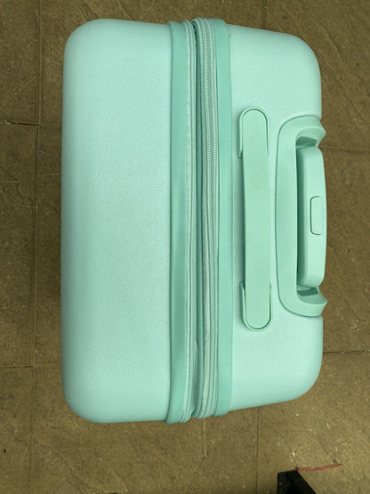 Rock Novo 4 Piece Hardside Luggage Set in Pastel Green