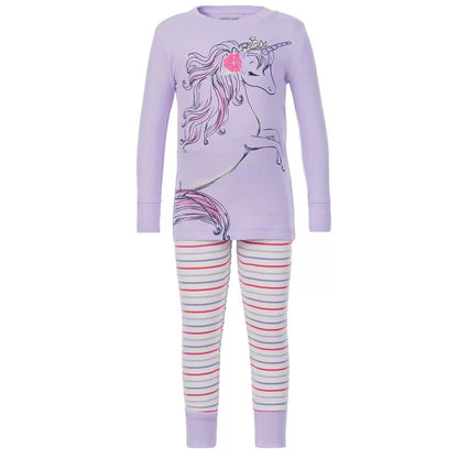 Kirkland Signature Children's Cotton 4 Piece Pyjama Set UNICORN