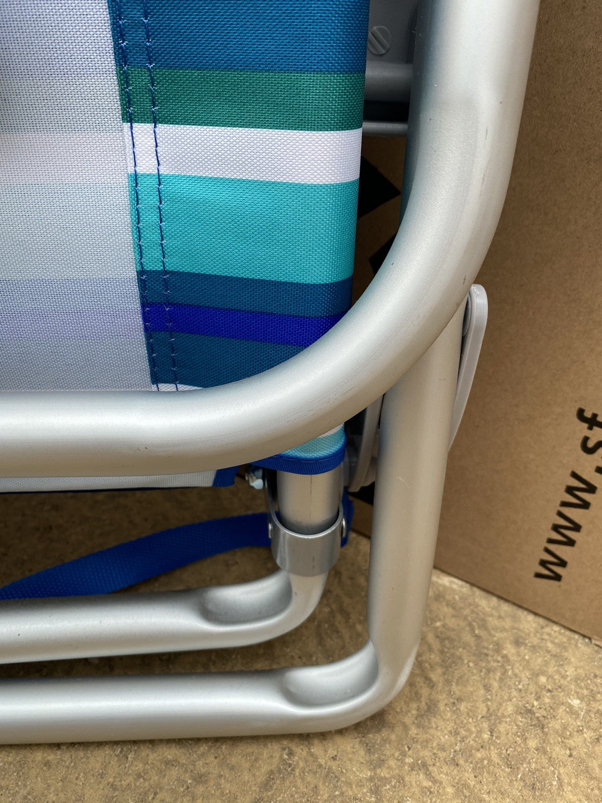 Tommy Bahama Backpack Beach Chair in Blue