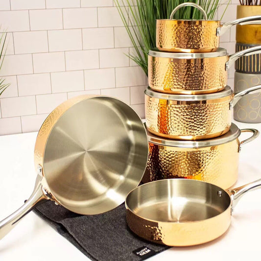 BergHOFF Vintage Copper 10 Piece Cookware Set **