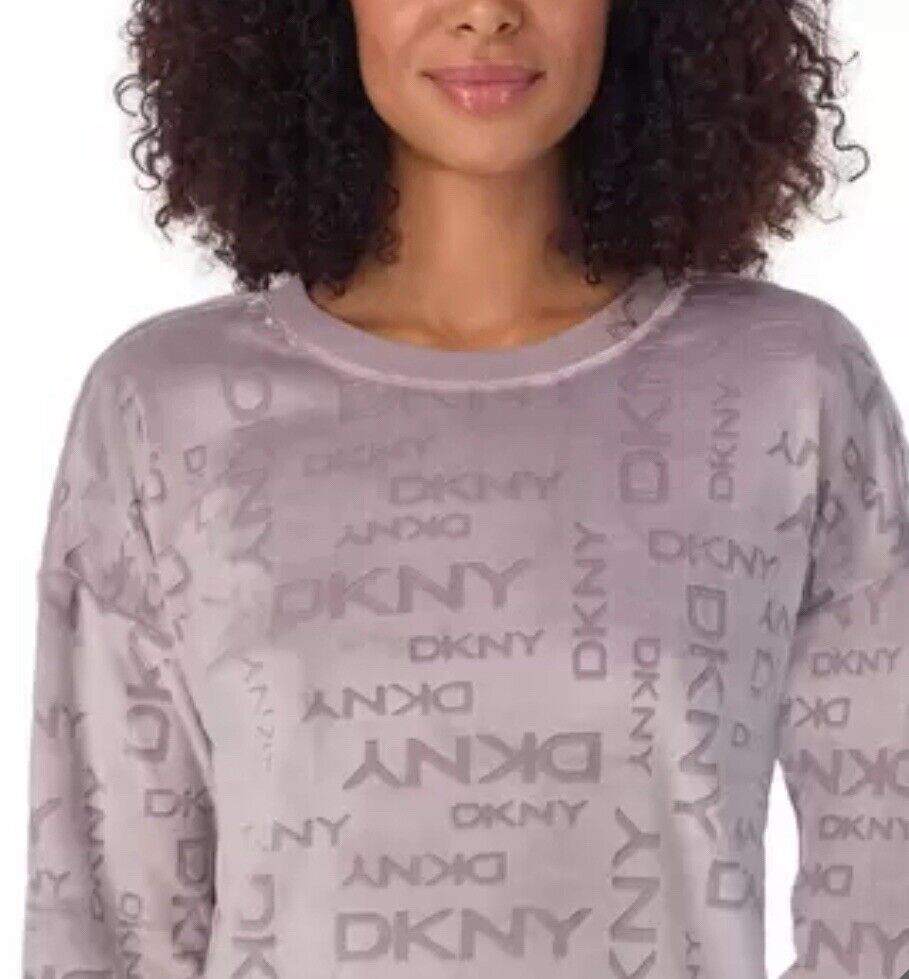 DKNY Ladies Lounge Set in Mauve/taupe- size Small