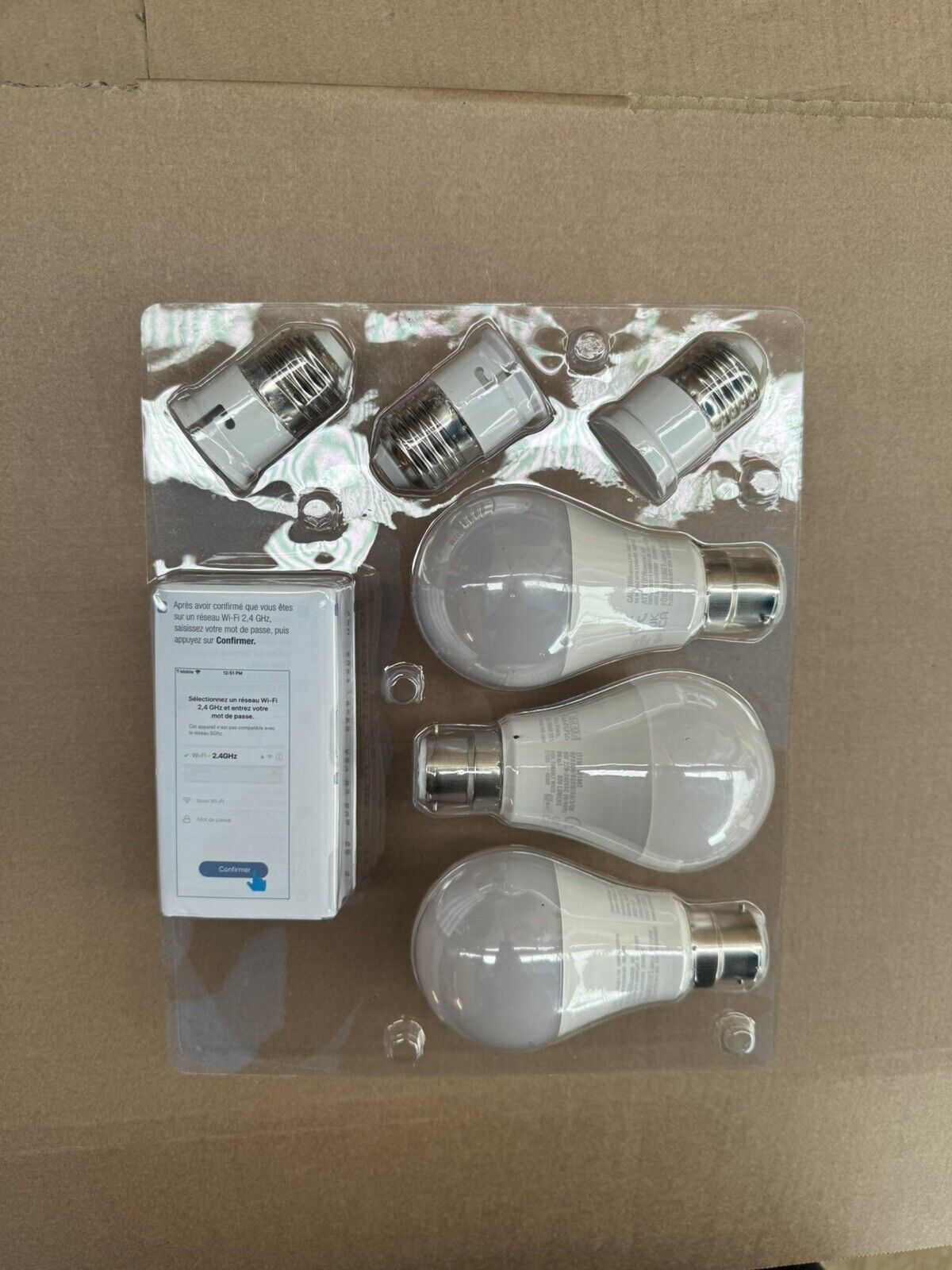 FEIT LED SMART A60 - 60-Watt Equivalent A19 Alexa Google Smart LED Bulb (3-Pack)