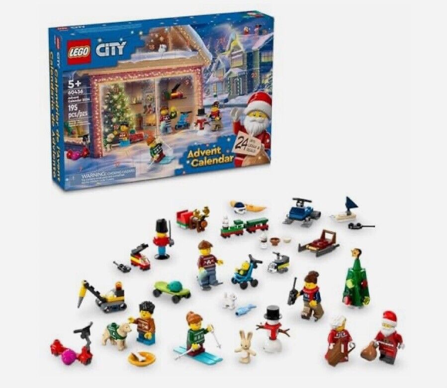 LEGO CITY: Advent Calendar 2024 (60436) *New & Sealed*