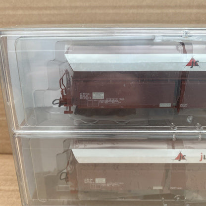 67023 Roco- 2-piece set of bulk wagons of the Jura Cement Fabriken AG