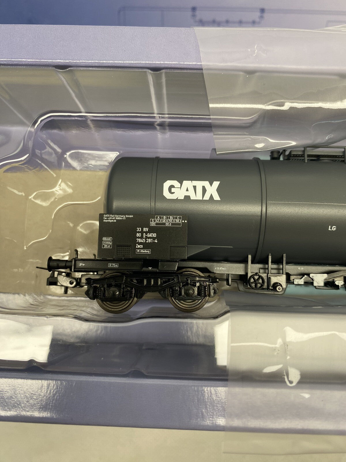 TILLIG 76564- Tank car GATX, HO gauge, Era VI