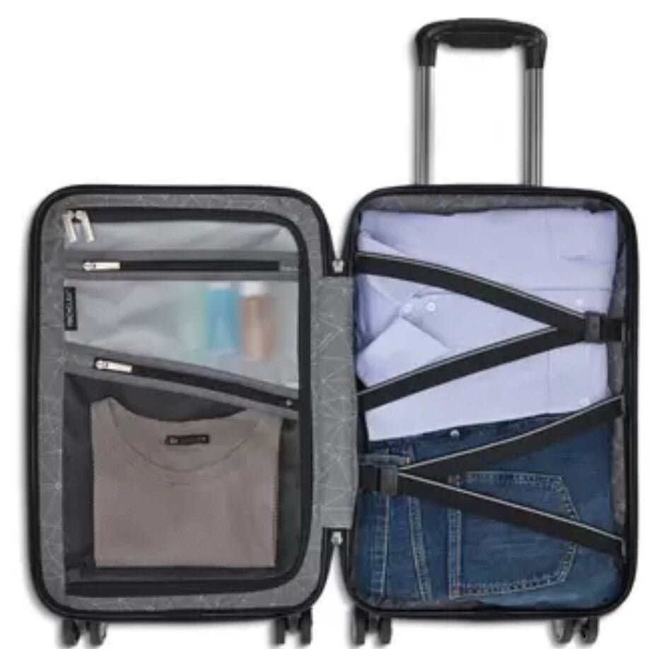 Samsonite Element XLT 2.0 Hardside 2 Piece Suitcase Luggage Set In Black **