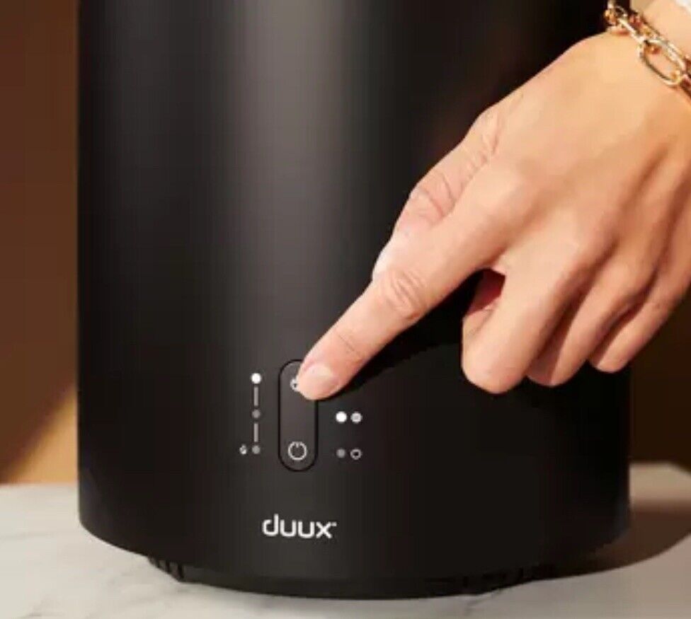 Duux Threesixty 2 Ceramic Space Heater / Fan 1800W - Black