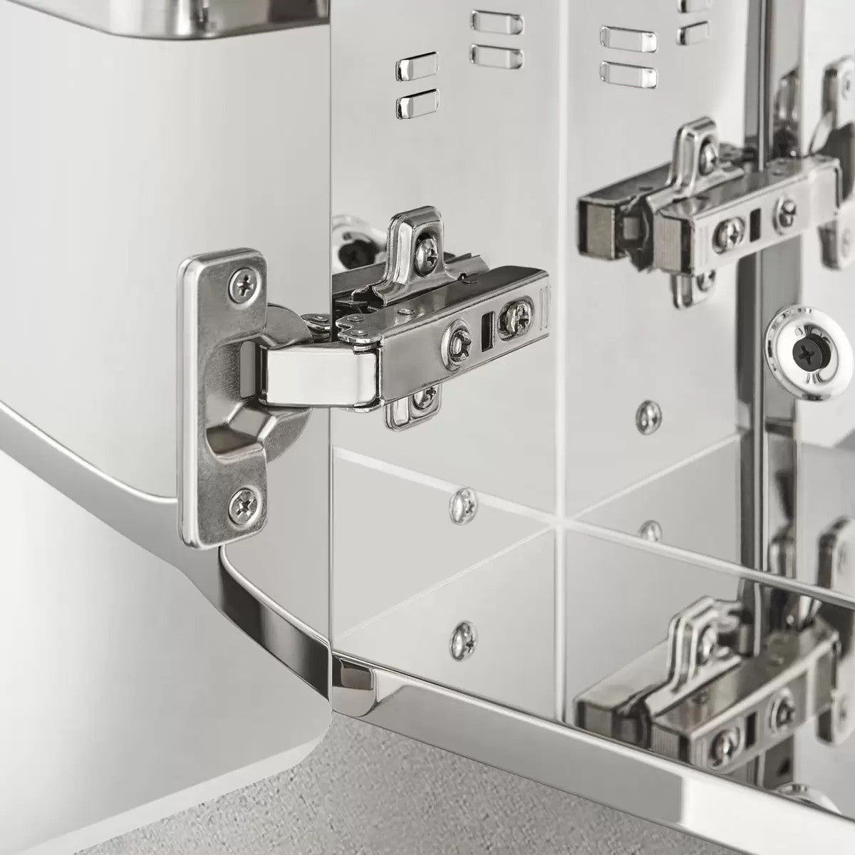 Ove Sophie Stainless Steel Bathroom Mirror Cabinet