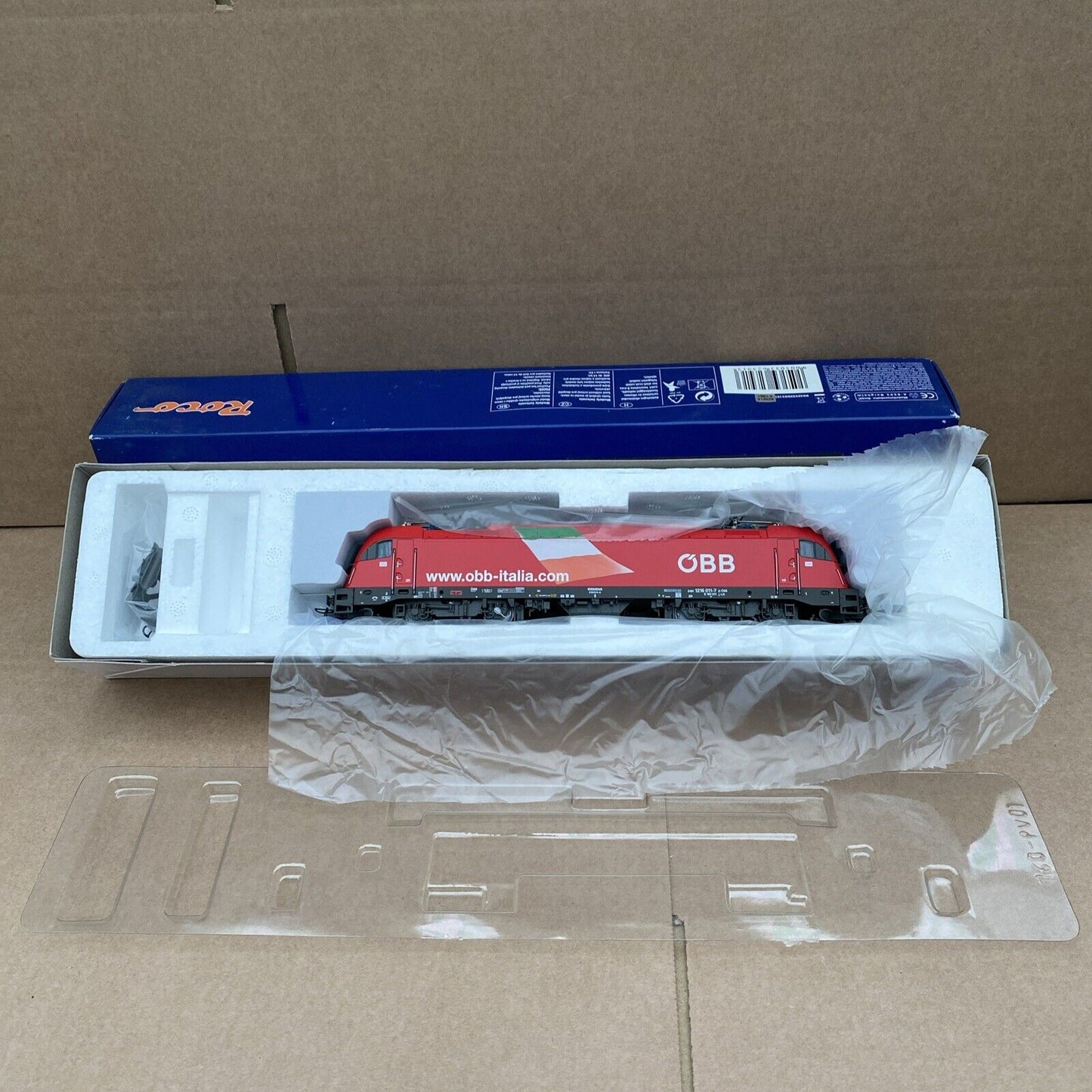 ROCO 62391- Electric locomotive series 1216 011-7, ÖBB Taurus OBB Italia EP V-VI