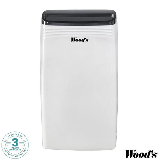 Wood's 25L Dehumidifier in White, MDK26 + Free Delivery VAT Cracked On Top