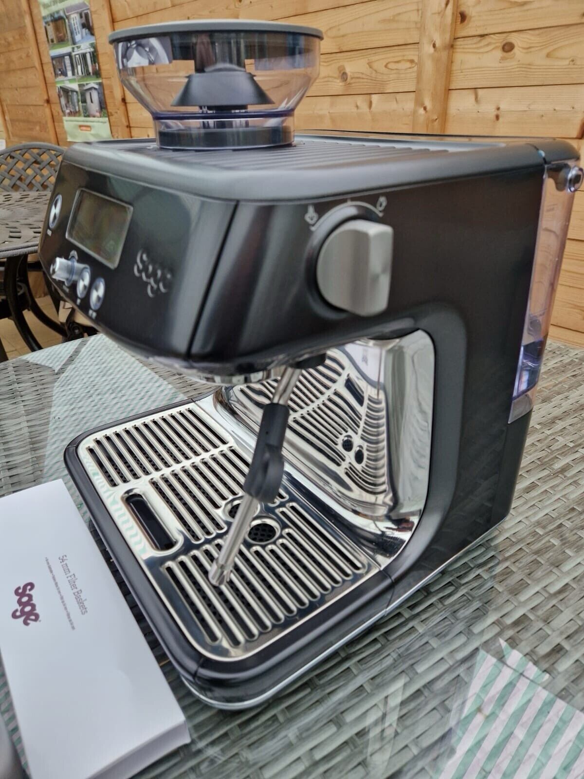 Sage Barista Pro Bean to Cup Coffee Machine SES878BST ** ED 1