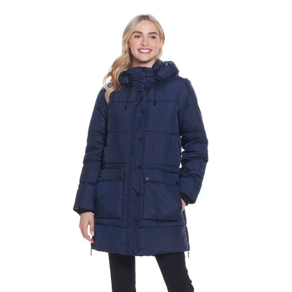 Weatherproof Ladies Walker Coat in Navy, Large