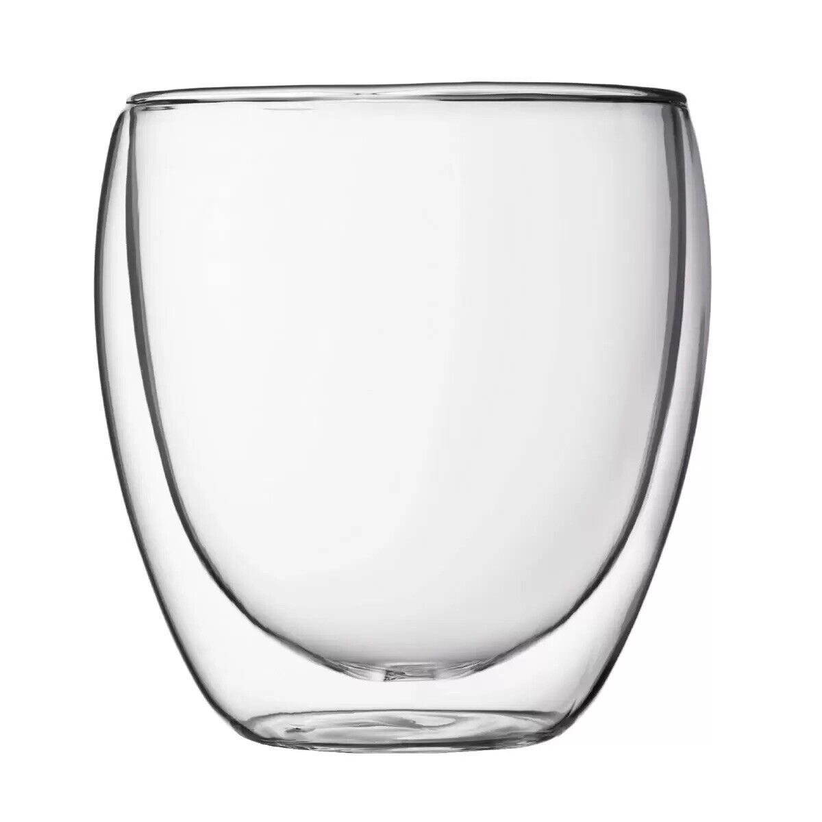 Bodum Pavina Double Wall Thermo Glasses Set of  3 x 0.25L & 4 x 0.35L