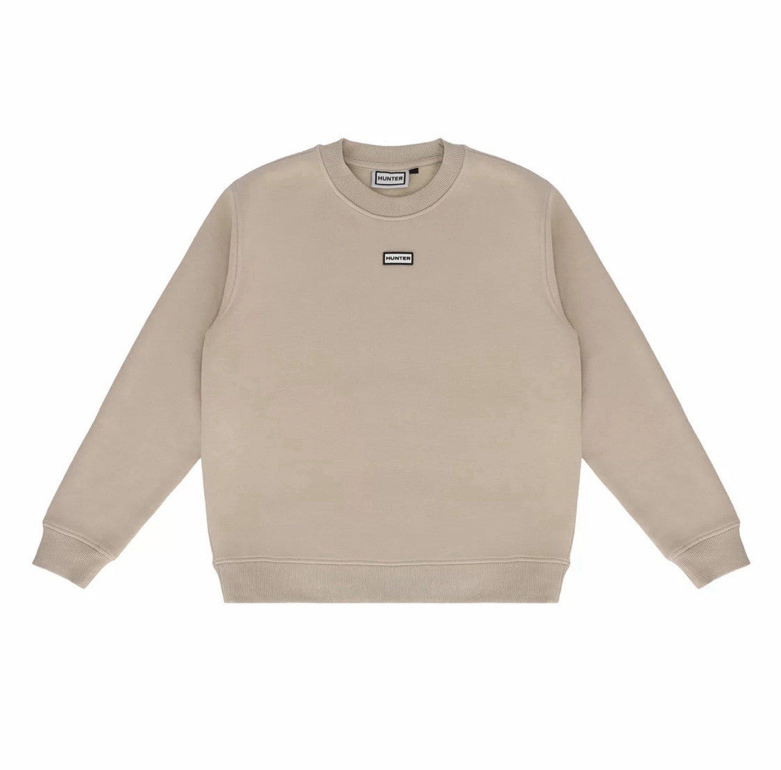 Hunter Women's Crewneck Sweater In Taupe, Large