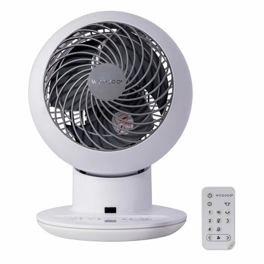 Iris Woozoo Air Circulator Fan With Remote, White