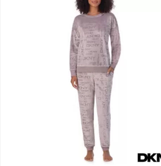 DKNY Ladies Lounge Set in Taupe- Size S