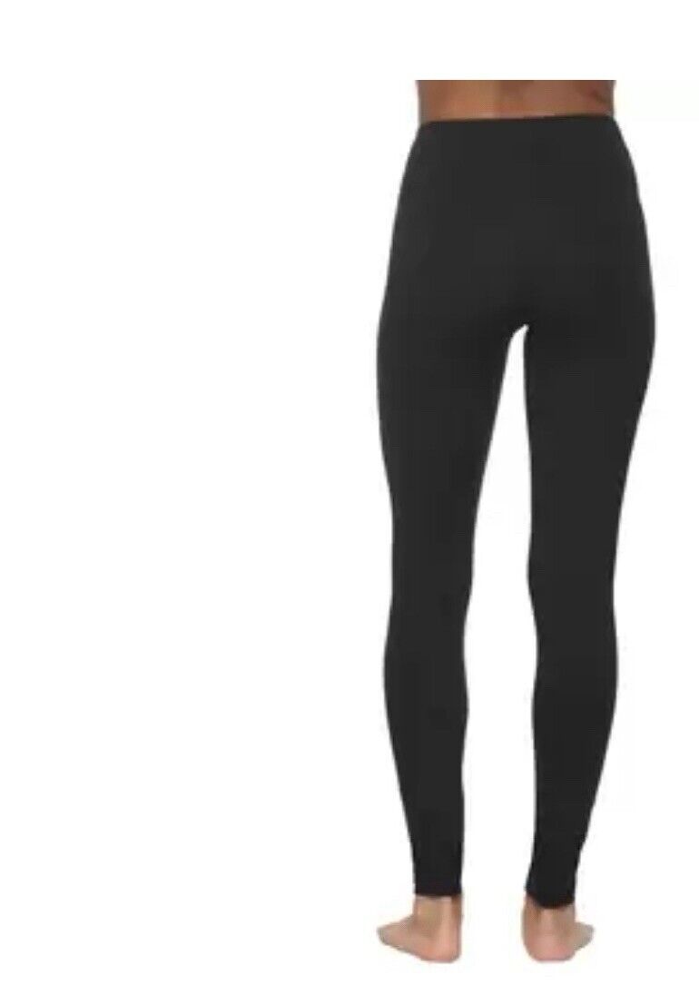 Jezebel 2 Pack Sueded Lightweight Legging - Medium - Black - New