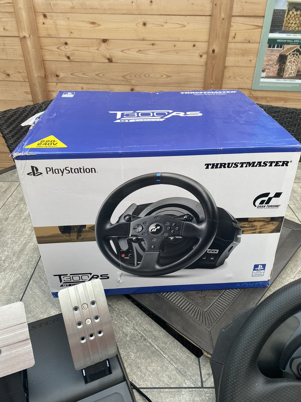 T-300 Thrustmaster Gaming Steering Wheel, PC, PS4 PS5