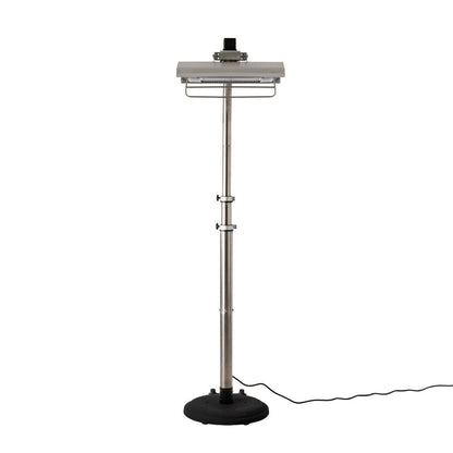 FireSense Stainless Steel 2.3m Telescoping Pole Mounted Infrared Patio Heater