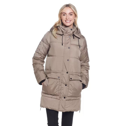 Weatherproof Ladies Walker Coat in Taupe, Large