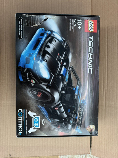 LEGO Technic: Porsche GT4 e-Performance Race Car (42176) Box Slightly Damaged