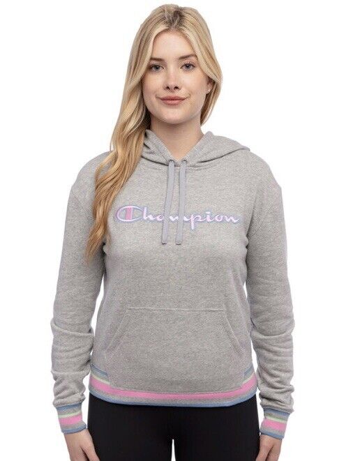 Champion Women’s Pullover Hoody in Grey Size XXL