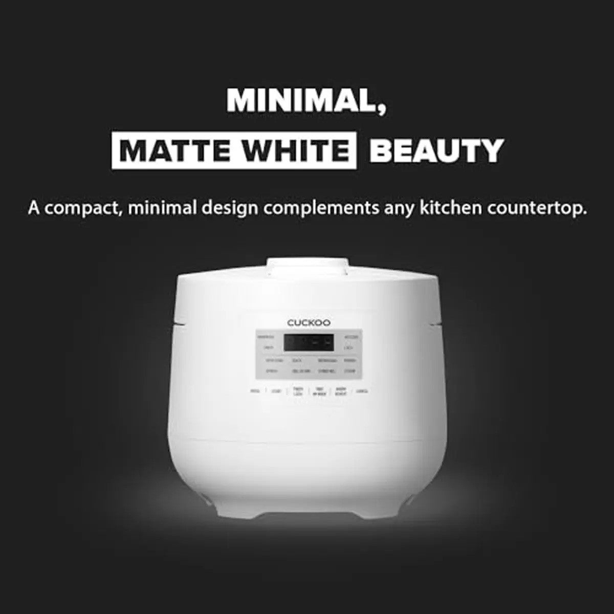 Cuckoo Rice Cooker 0641F White