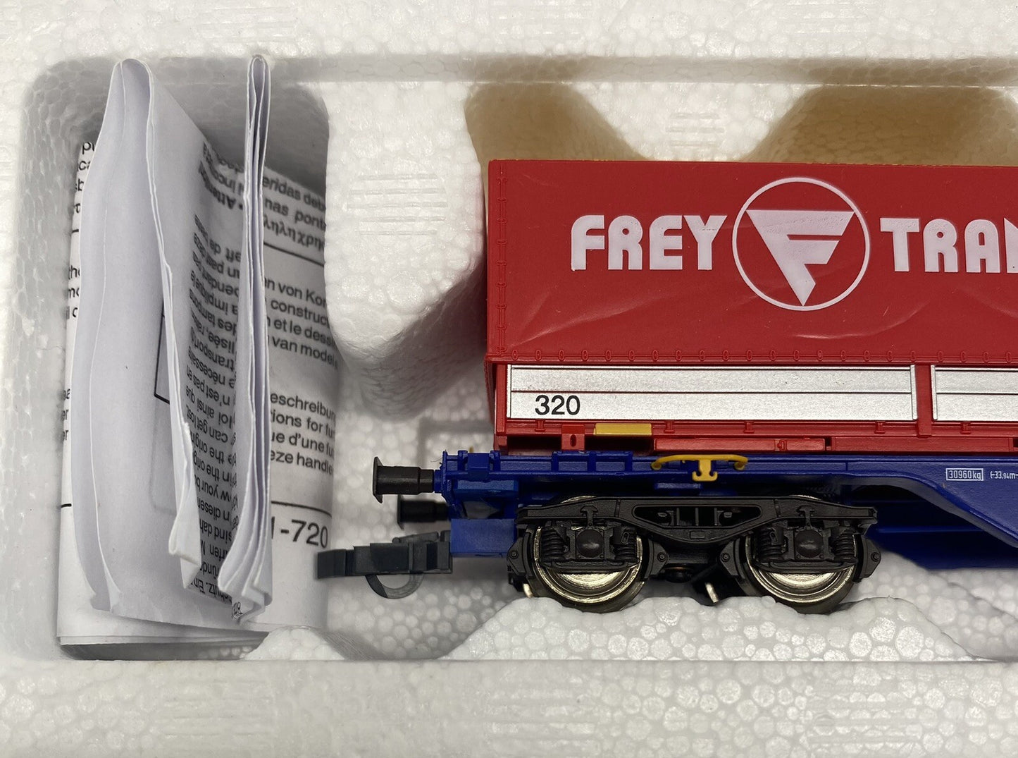 Roco H0 47101 Güterwagen Kombiwaggon "Frey" + “Frey”