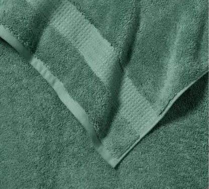 Grandeur 100% Hygro Cotton Bath Sheets / Towels / Pack of 2 in Oil Blue 76x147cm