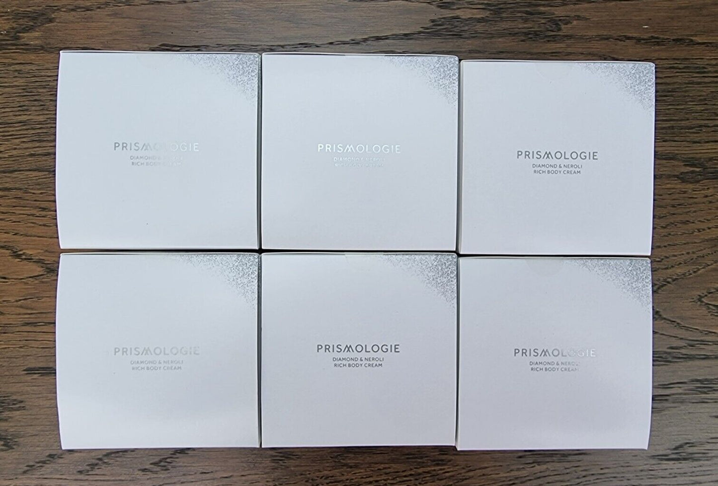 6 x 200ml Prismologie Diamond & Neroli Rich Body Cream / Made in England /Joblot