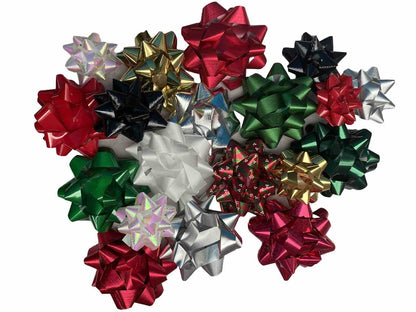 Costco Christmas Gift Bows in Traditional Colours - 50 Pack Kirkland Signature