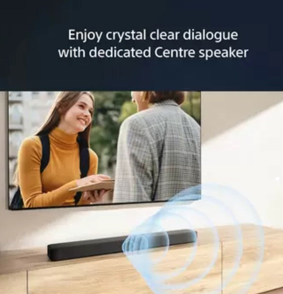 Sony HTS2000 3.1 Ch, 250W, Soundbar with Built-in Subwoofer and Bluetooth