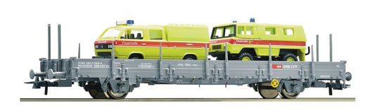 Roco 66791 Stake wagon, H0 loaded 01 85 330 0 554-4 SBB