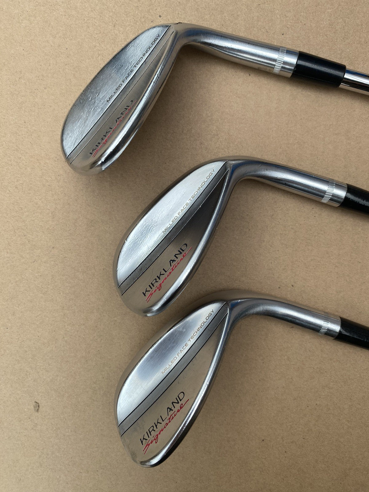 Kirkland Signature 3 Piece Golf Wedge Set- Used