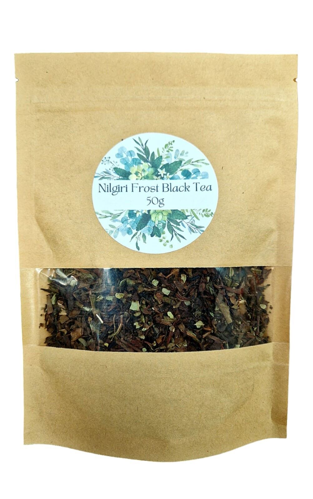 Indian Nilgiri Frost Tea Exceptional Rare Black Tea Very Smooth Taste 50g