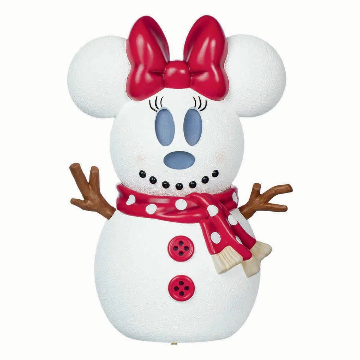 22 inch Disney Minnie Snowman with lights and music