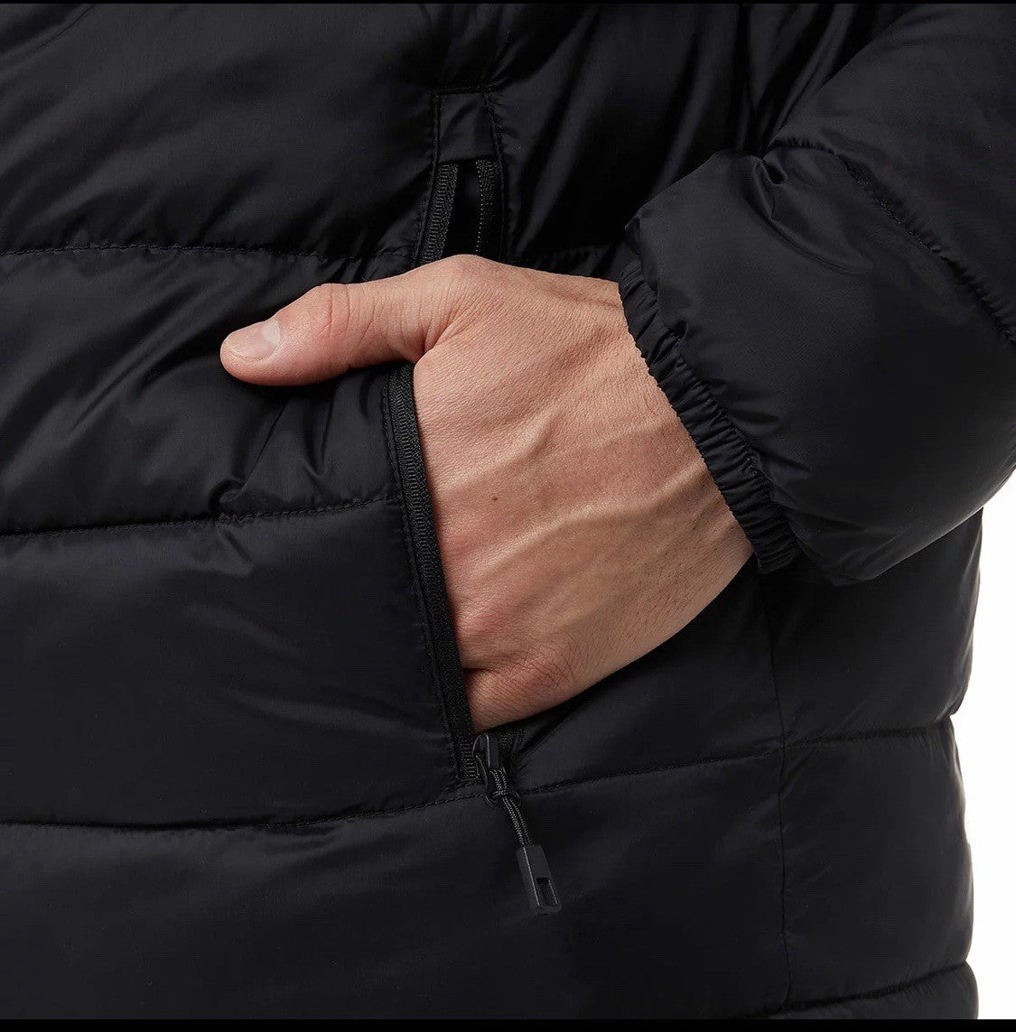 32 Degrees Men's Sherpa Lined Jacket in Black, XL