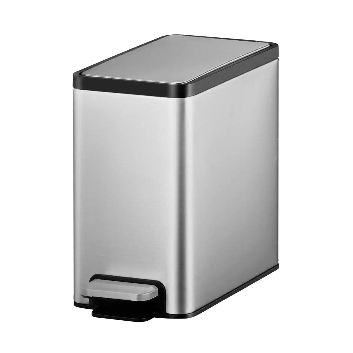 EKO Sensible ECO Living 6.7L Soft Close Stainless Steel Pedal Bin 2 Pack