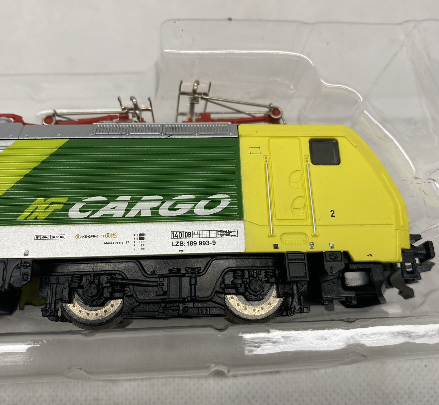 PIKO 57457- Electric locomotive polyvoltage Br 189 of the FNM Cargo, era V