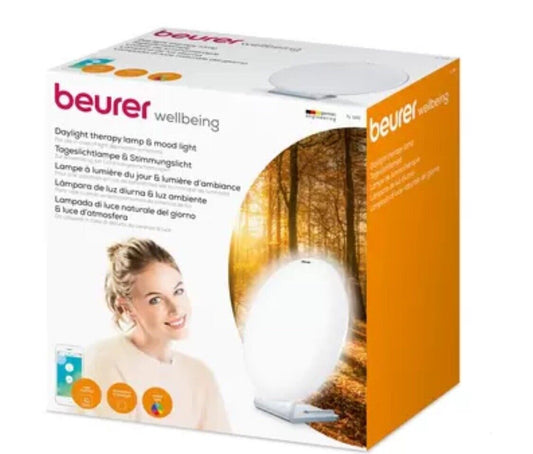 Beurer Smart Daylight Therapy Lamp Dimmable Colour Changing White TL100