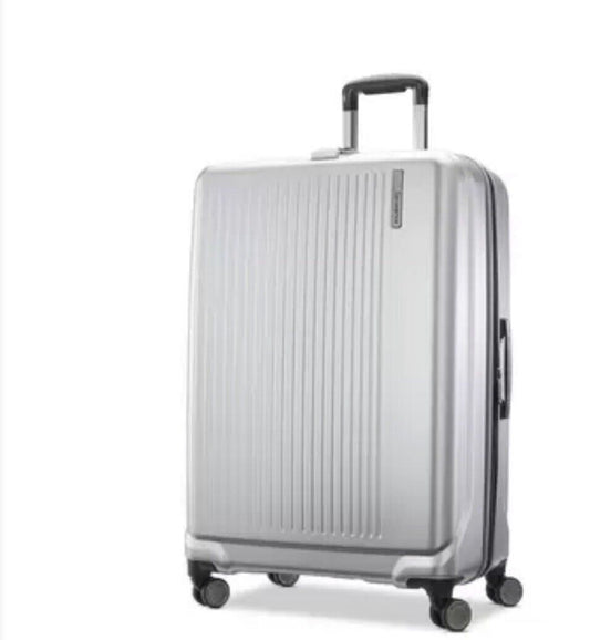 Samsonite Amplitude Large Hardside Case in Silver Suitcase