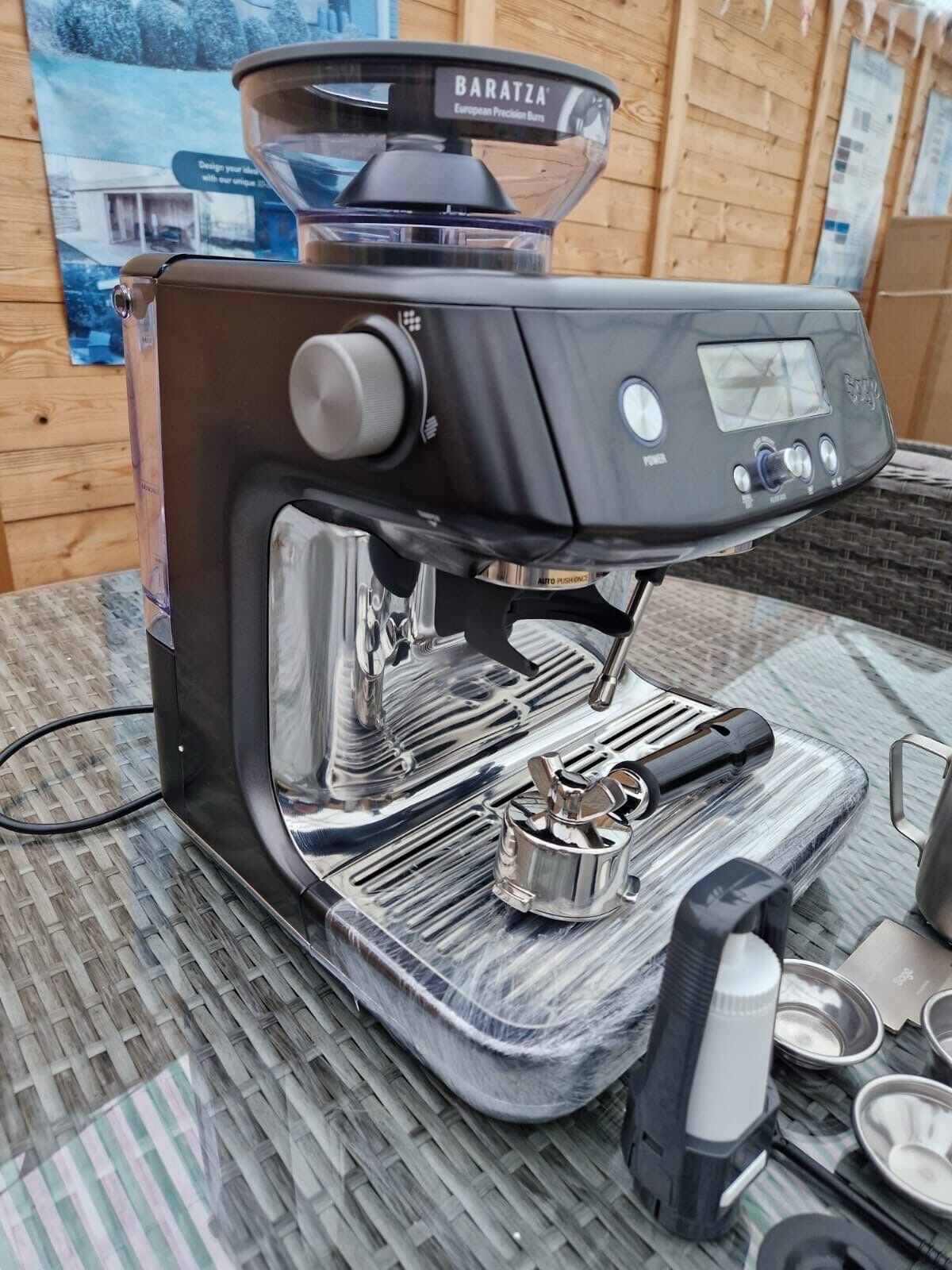 Sage Barista Pro Bean to Cup Coffee Machine SES878BST ** ED 2