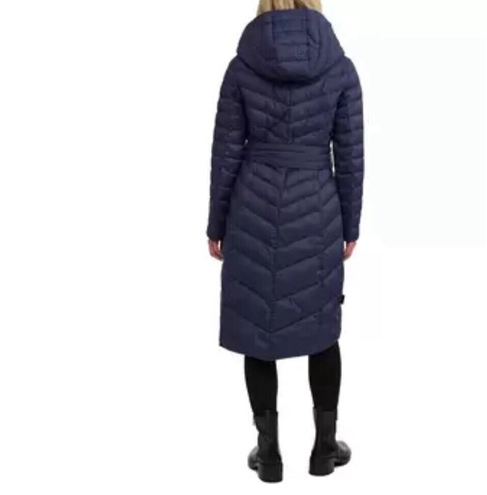 Pajar Ladies Long Lightweight Padded Coat in Blue